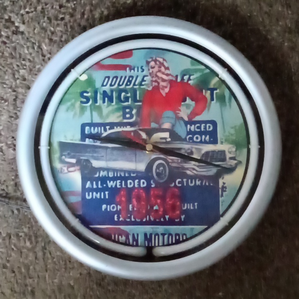 1956 Wall Clock